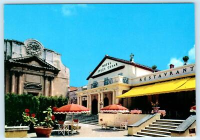 #ad ARLES FRANCE Entrance HOTEL JULES CESAR Chapelle de la Charite 4quot;x6quot; Postcard $5.93