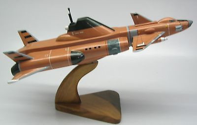 #ad Skydiver 1 UFO Spaceship Wood Model Replica Large Free Shipping $739.99