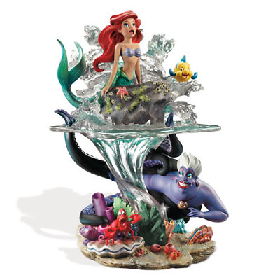 #ad Disney THE LITTLE MERMAID Ariel PART OF HER WORLD Sculpture NEW $170.99