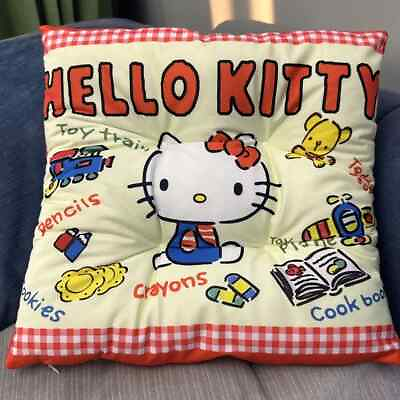 #ad Cute Hello Kitty Chair Cushion Child Seat Animal Sofa Back Pillow Mat Decors new $15.66