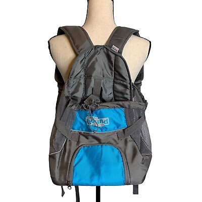Outward Hound ‘Raise The Woof’ Small Dog Carrier Backpack BlueGray Outdoor $19.99
