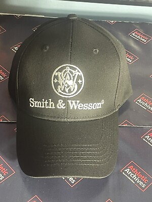 #ad New Black Smith amp; Wesson Adjustable Hat $9.99
