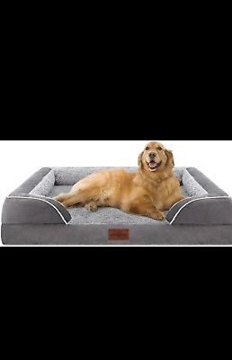 #ad Comfort Expression Waterproof Orthopedic Foam Dog Beds for Extra Large Dogs $75.00