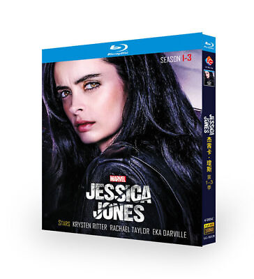 #ad Jessica Jones：The Complete Season 1 3 TV Series 4 Disc All Region Blu ray DVD $28.59