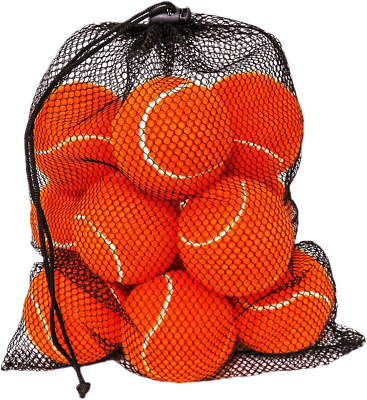 #ad Tennis Ball 12 Packs Training Tennis Balls Practice Balls for Novice Player Pet $30.50