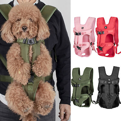#ad Dog Backpack Convenient Universal Ventilated Foldable Dog Backpack 4 Sizes $40.60