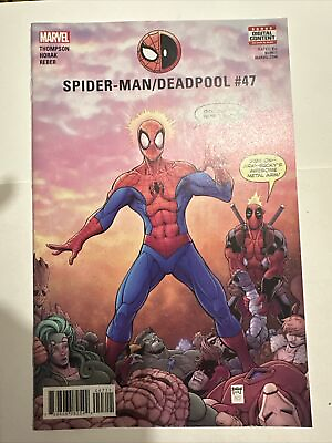 #ad Spider man Deapool #47 1st Cameo Of Major X $30.00