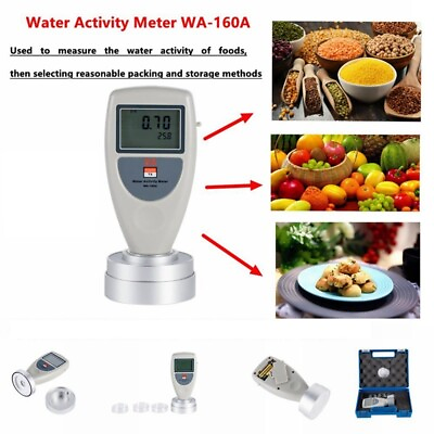 #ad WA 160A Portable Food Water Activity Meter Water Activity Tester Range 0 1.0aw $500.00