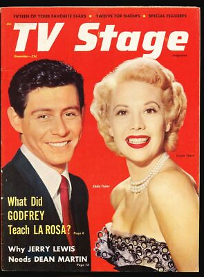 #ad TV Stage Vol 1 #1 Dec 1953 fn vf 7.0 Dinah Shore Howdy Doody Jerry Lewis $13.60