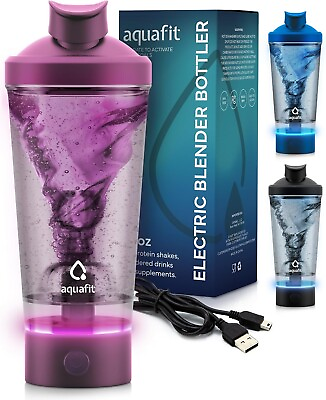 #ad Electric Protein Shaker Bottle USB Rechargeable 24oz Gadgets for Men Pink NEW US $13.99