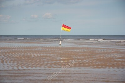 #ad Photo 6x4 Sutton beach Sutton on Sea A lifeguard flag on Sutton beach on c2011 GBP 2.00