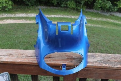 #ad Linhai 150T Retro Aeolus Scooter Side cover Protect Plate Blue Part# 90401BL New $30.80