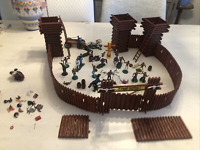#ad Fort Custer Empire Toys Vintage Not Complete $25.00