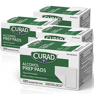 #ad Alcohol Prep Pads Thick Alcohol Swabs Pack of 400 Convinent New. $10.99