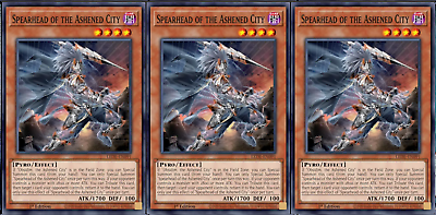 #ad Yugioh 3x Spearhead of the Ashened City Legacy of Destruction LEDE EN091 PREORD $5.99