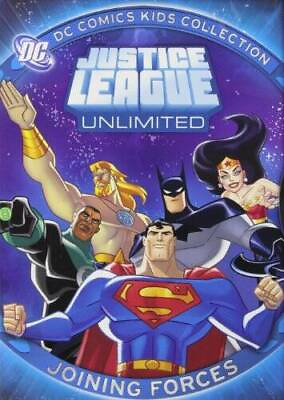 #ad Justice League Unlimited Joining Forces DC Comics Kids VERY GOOD $3.86