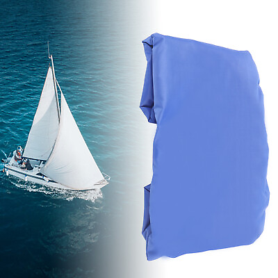 #ad 3.5M 420D Boat Cover Mainsail Boom Cover Sailboat Cover Waterproof Blue $17.10