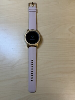 #ad Samsung Galaxy Watch SM R810 42mm Bluetooth Rose Gold Smartwatch *Tested Works* $35.99