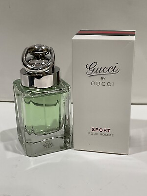 #ad GUCCI SPORT POUR HOMME 1.6 OZ 50 ML EDT SPRAY FOR MEN NEW IN Box $129.00