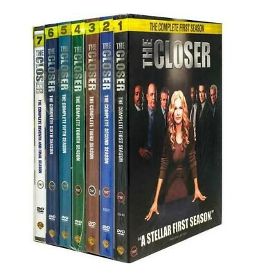 #ad THE CLOSER: The Complete Series Season 1 7 on DVD TV Series $44.99