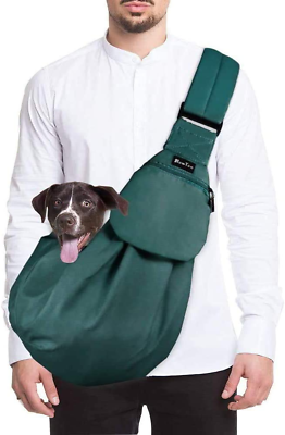 Slowton Dog Carrier Sling Thick Padded Adjustable Shoulder Strap Dog Carriers f $33.99