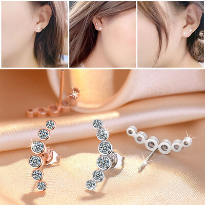 #ad New Shiny Earnail Gift Fashion Women#x27;s Holiday Party Jewelry 2 Color Choices $3.94