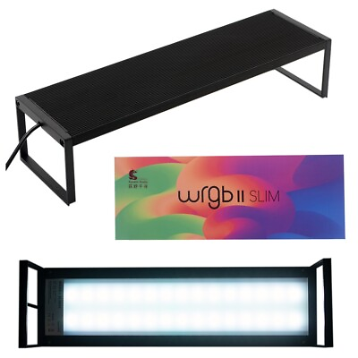#ad Chihiros LED Light WRGB2 SLIM45 Black RGB Light Nature Aquarium NEW $252.60
