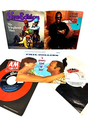 #ad 7quot; 45 rpm Vinyl Records $10 for all 5 $10.00