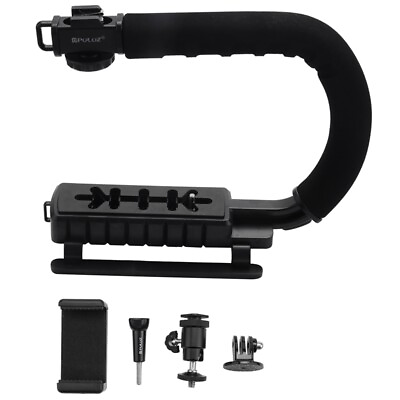 #ad Portable C U Shape Handle Stabilizer Kit with Clod Shoe Adapter Phone9161 C $16.71