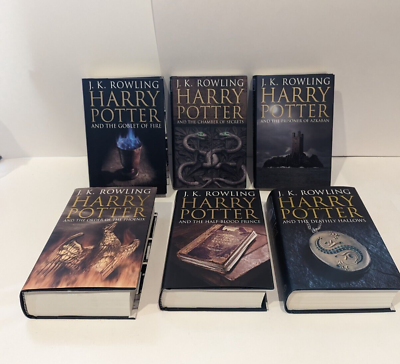 #ad Harry Potter Book Collection J.K. Rowling UK Adult Edition Bloomsbury P2 C $400.00