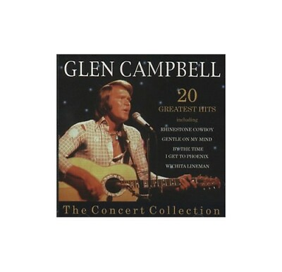 #ad Campbell Glen 20 Greatest Hits Campbell Glen CD WFVG The Fast Free $7.15