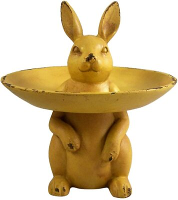 #ad Yellow Bunny Rabbit Jewerly Holder $11.80