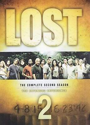 #ad Lost The Complete Second Season DVD GOOD $4.02