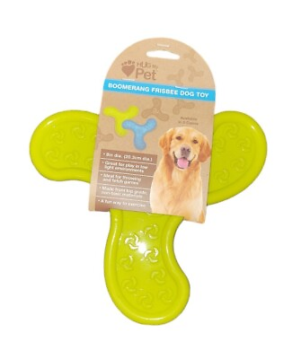 #ad Pet Dog Boomerang Frisbee Toy $14.95