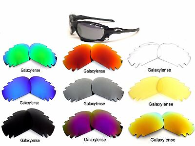 #ad Galaxy Replacement Lenses For Oakley Racing Jacket Jawbone Vented Multi Color $4.94