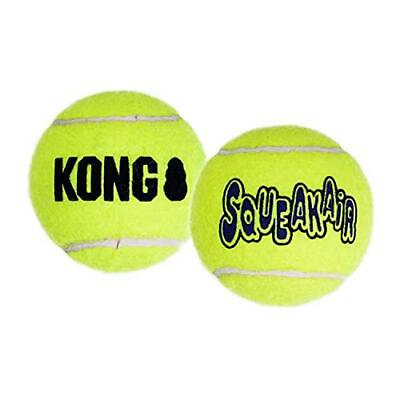 #ad KONG Squeakair Ball Dog Toy Premium Squeak Tennis Balls Gentle on Teeth $13.19