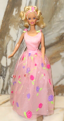 #ad Rose Princess Barbie Doll 2000 Mattel No 28990 $20.90
