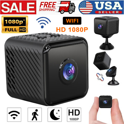 #ad WiFi Mini Camera 1080P HD Motion Detection Night Vision Nanny Security Camcorder $15.53