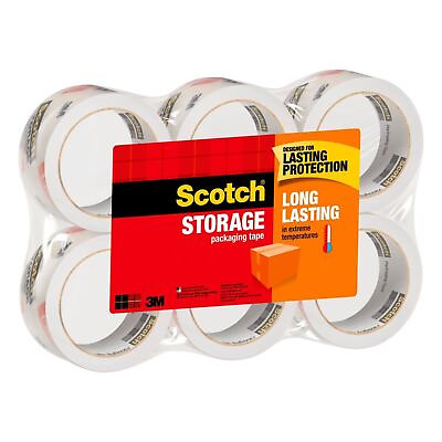 #ad #ad Scotch 3M Storage Packing Tape 6 Rolls Heavy Duty Shipping Packaging Moving New. $15.50