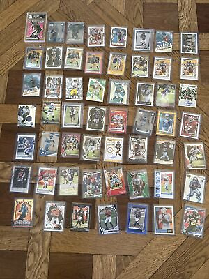 #ad Football cards lot 2020 And 2021 Rookies 55 Cards $150.00