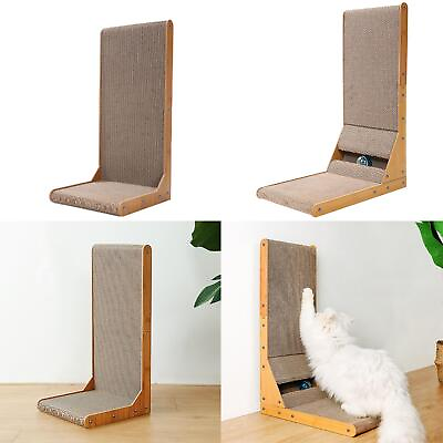 #ad Vertical Cat Corrugated Scratcher Pet Sleep Cardboard Rest Board Mat Kitten $39.33