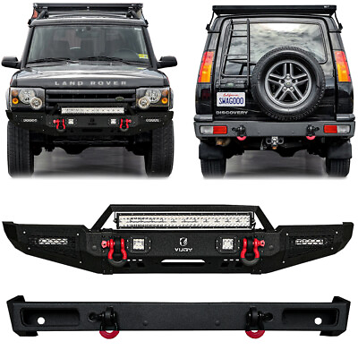 #ad Vijay For 1999 2004 Land Rover Discovery II Front or Rear Bumper with LED Lights $399.99