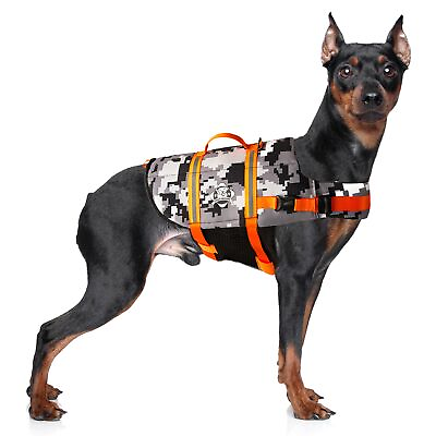 #ad Paws Aboard Dog Life Jacket Keep Your Canine Safe with a Neoprene Life Vest... $34.78