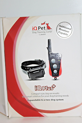#ad IQ Pet Dog Training Collar By Dogtra IQ Plus Expandable To A Two Dog System $75.49