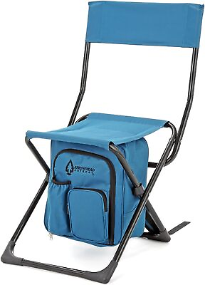 #ad Arrowhead Outdoor Multi Function 3 in 1 Compact Camp Ocean Blue Large Seat $61.94