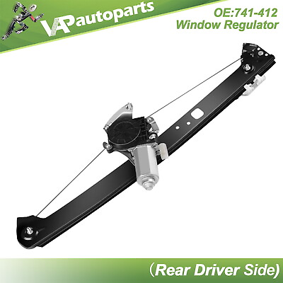 #ad For 2000 2006 BMW X5 3.0L 4.4L Power Window Regulator Rear Left with Motor $37.39
