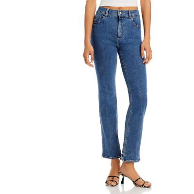 #ad DL1961 Womens Patti Pocket High Rise Denim Straight Leg Jeans BHFO 4877 $20.99