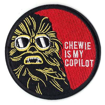 #ad Chewie Is My Copilot Han Solo A Star Wars Story Disney Embroidered Iron on Patch $13.99