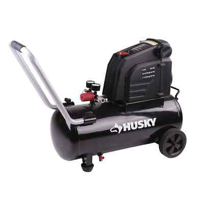 #ad Husky Portable Air Compressor 8 Gal. 150 PSI Corded Electric Low Maintenance $168.83