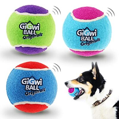 #ad Tennis Balls for Dogs Squeaky Dog Tennis Balls for Exercise High Bouncy Dog B... $29.80